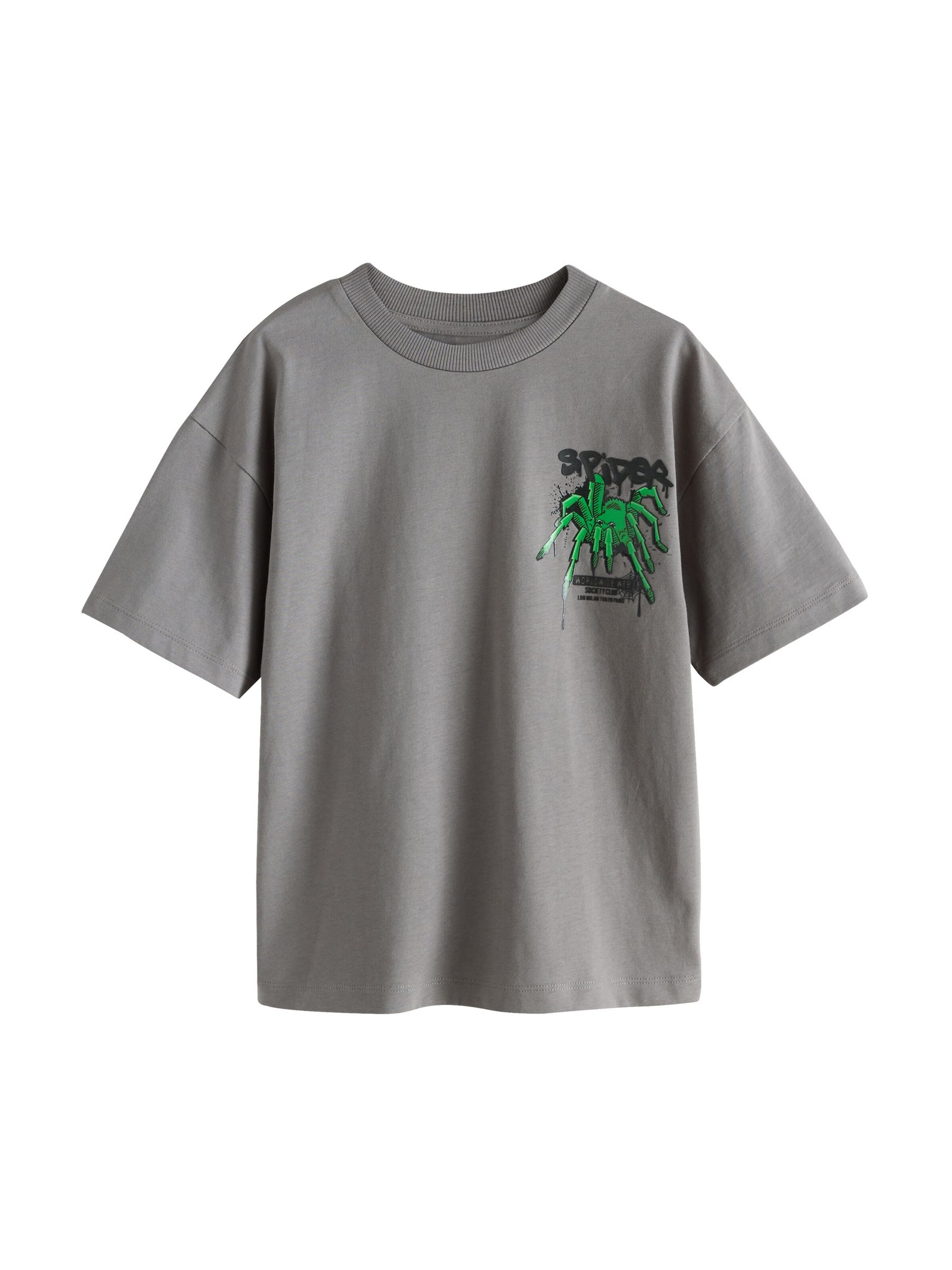 Next - Camiseta en gris: frente