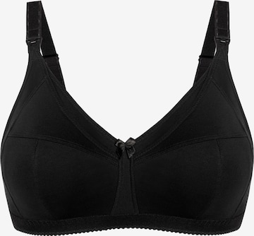 TEYLI Imetysliivit 'Perla' värissä musta: etupuoli