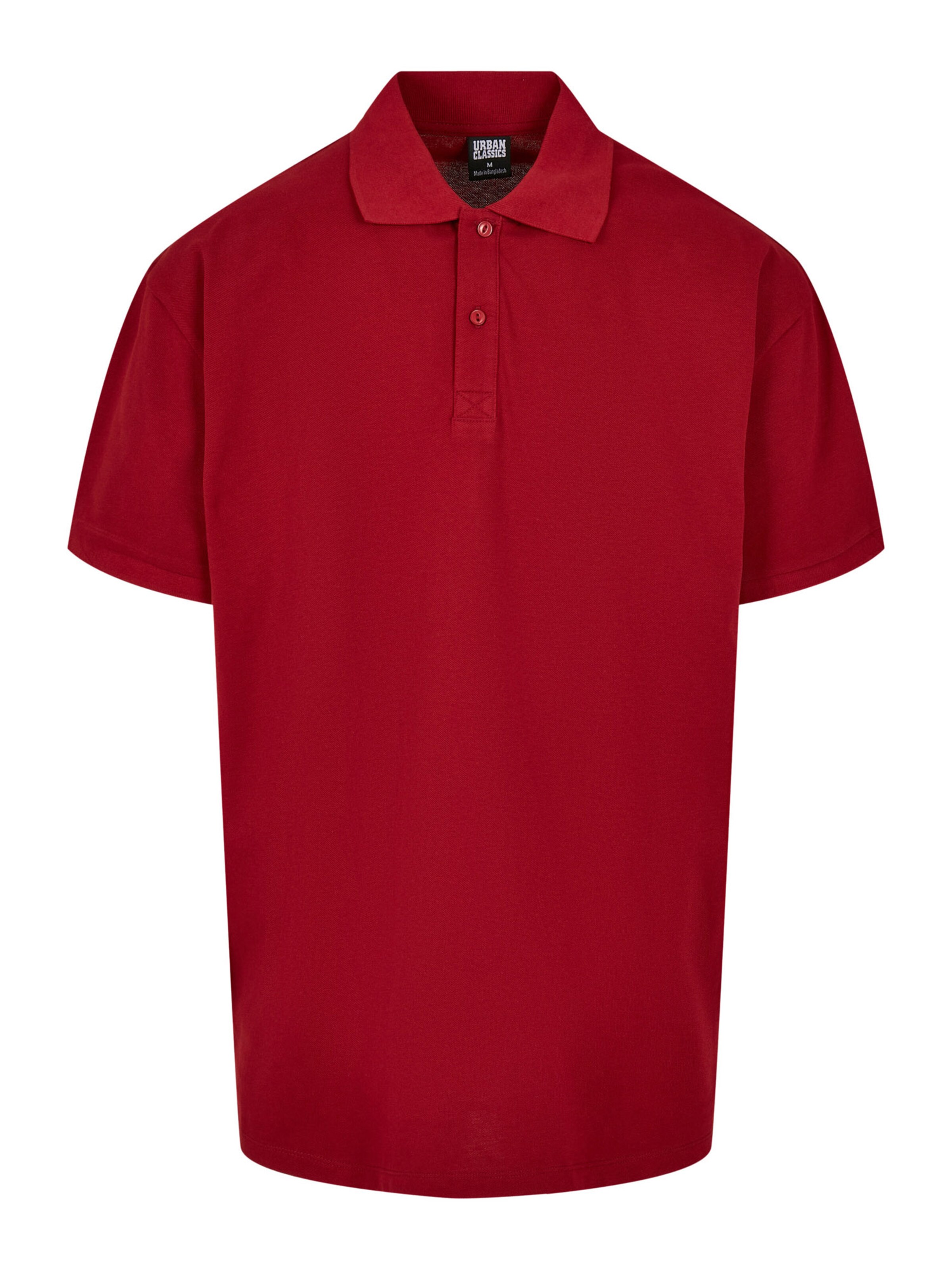 Urban Classics Tričko – červená: přední strana
