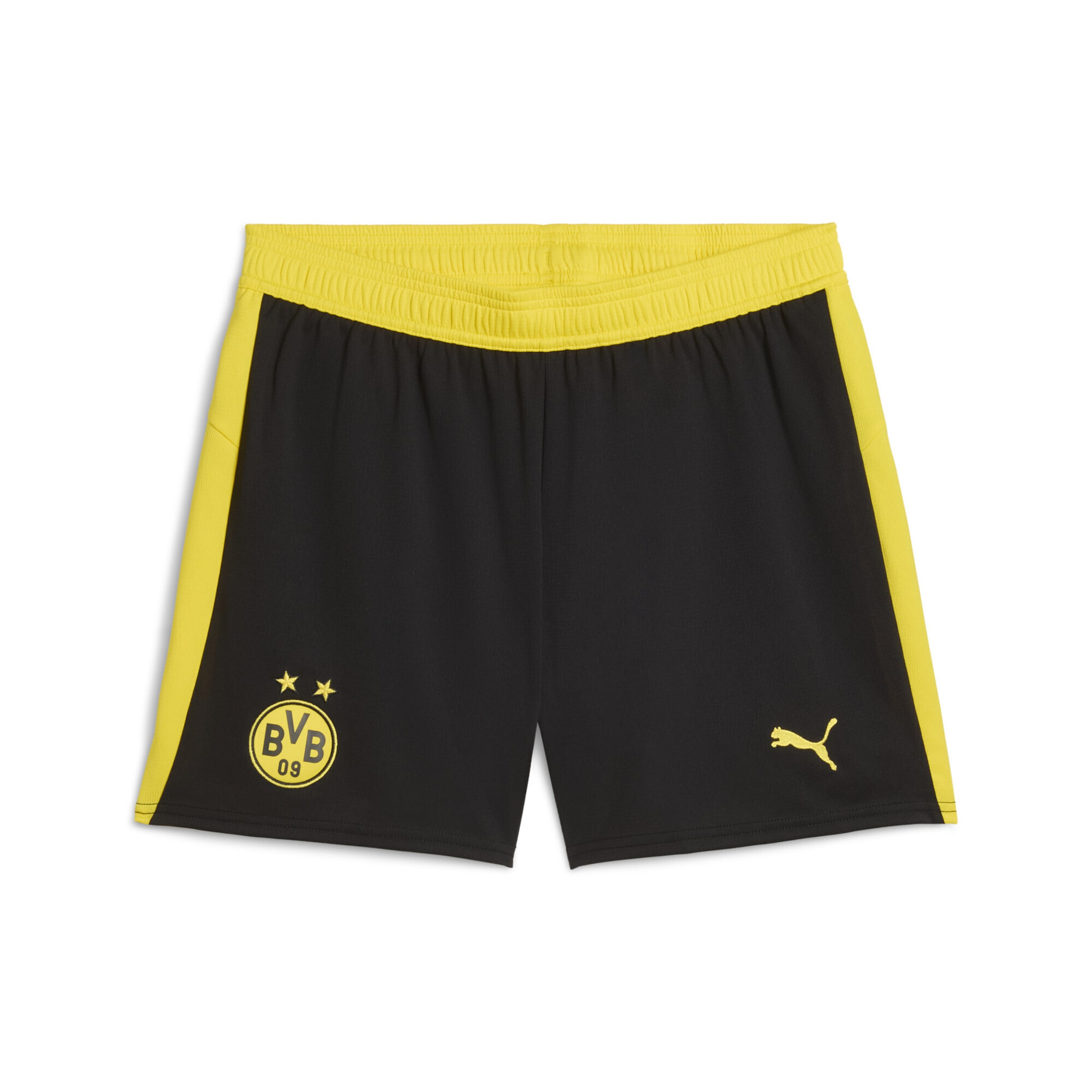 PUMA Sportbroek 'Borussia Dortmund 25/26' in de kleur Geel / Zwart, Productweergave