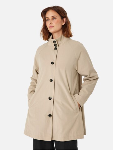 Masai Between-Seasons Coat 'Teresa' in Beige: front