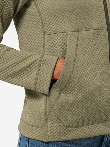 JACK WOLFSKIN - Chaqueta polar funcional 'FERNWEH' en verde