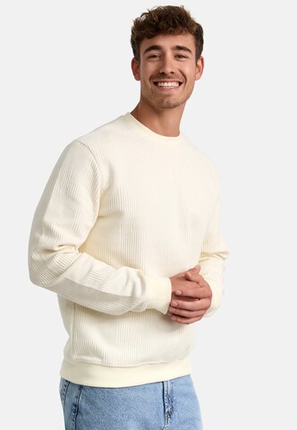 INDICODE JEANS Sweatshirt 'Jago' in White