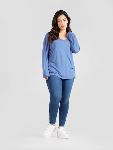 Z-One Shirt 'Alma' in Blau