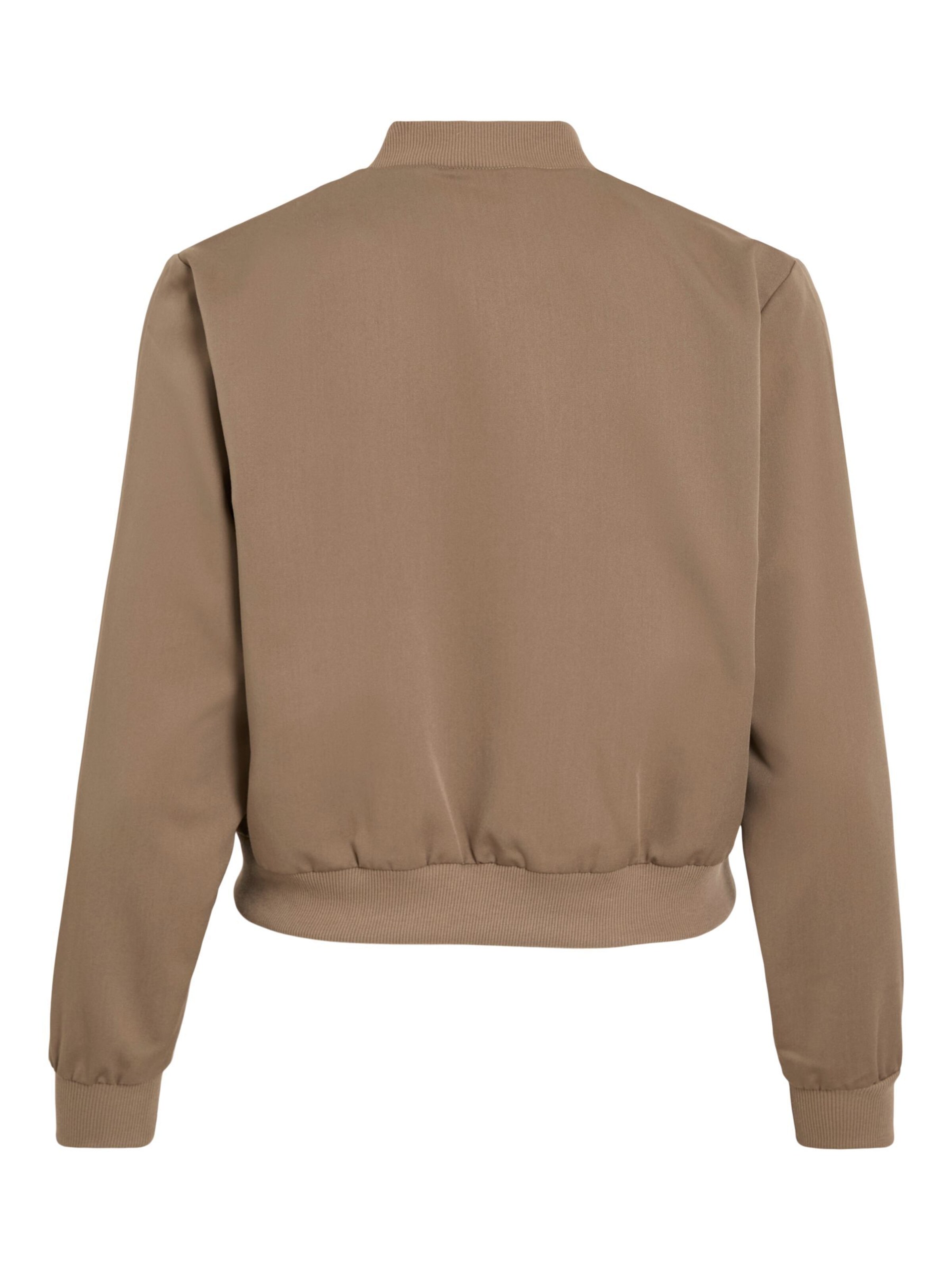 Vila Petite Between-Season Jacket 'VIBUBBLE' in Brown
