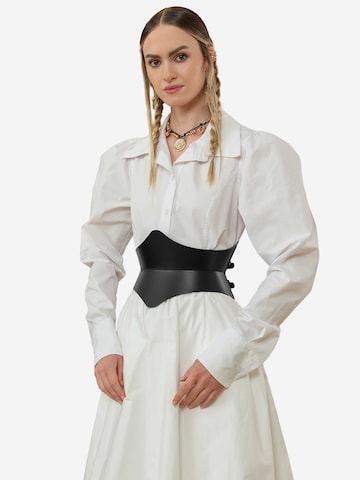 Haute Cuir - Cinturón 'Soreen' en negro
