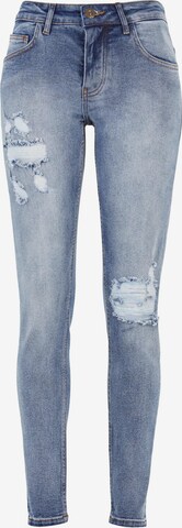 2Y Premium Regular Jeans in Blauw: voorkant