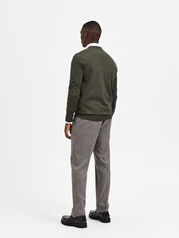 SELECTED HOMME Pullover 'Town' i grøn