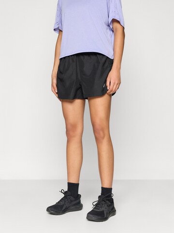 ASICS Regular Sportshorts 'NAGINO' in Schwarz: Vorderseite