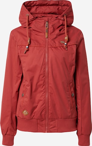 Ragwear Between-Season Jacket 'JOTTY' in Red: front