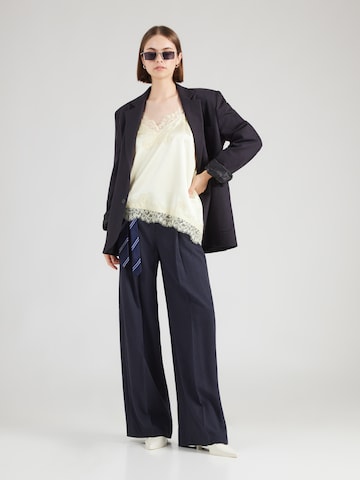 VERO MODA - Top 'VMSALLY' en beige