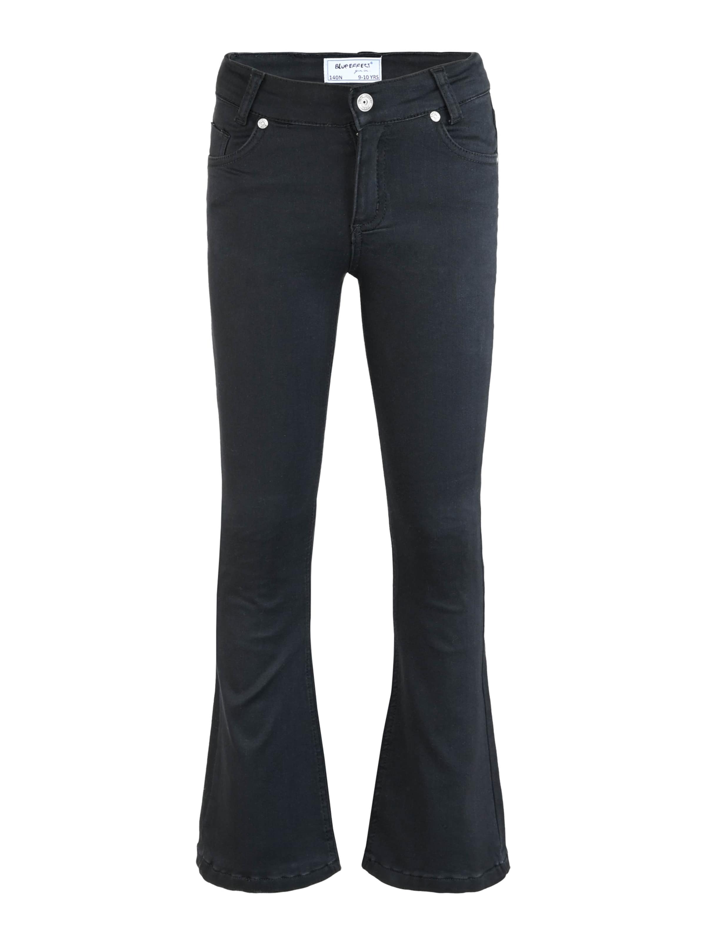 BLUE EFFECT Laienev Teksapüksid, värv must: eest vaates