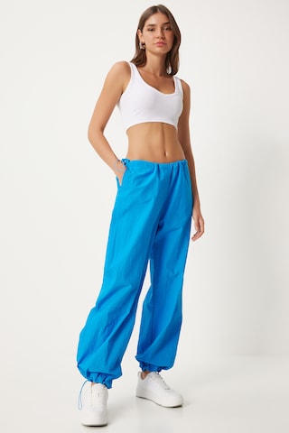 Happiness İstanbul Tønde Bukser i blå