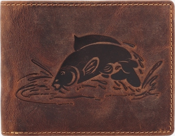 GREENBURRY Wallet in Brown: front