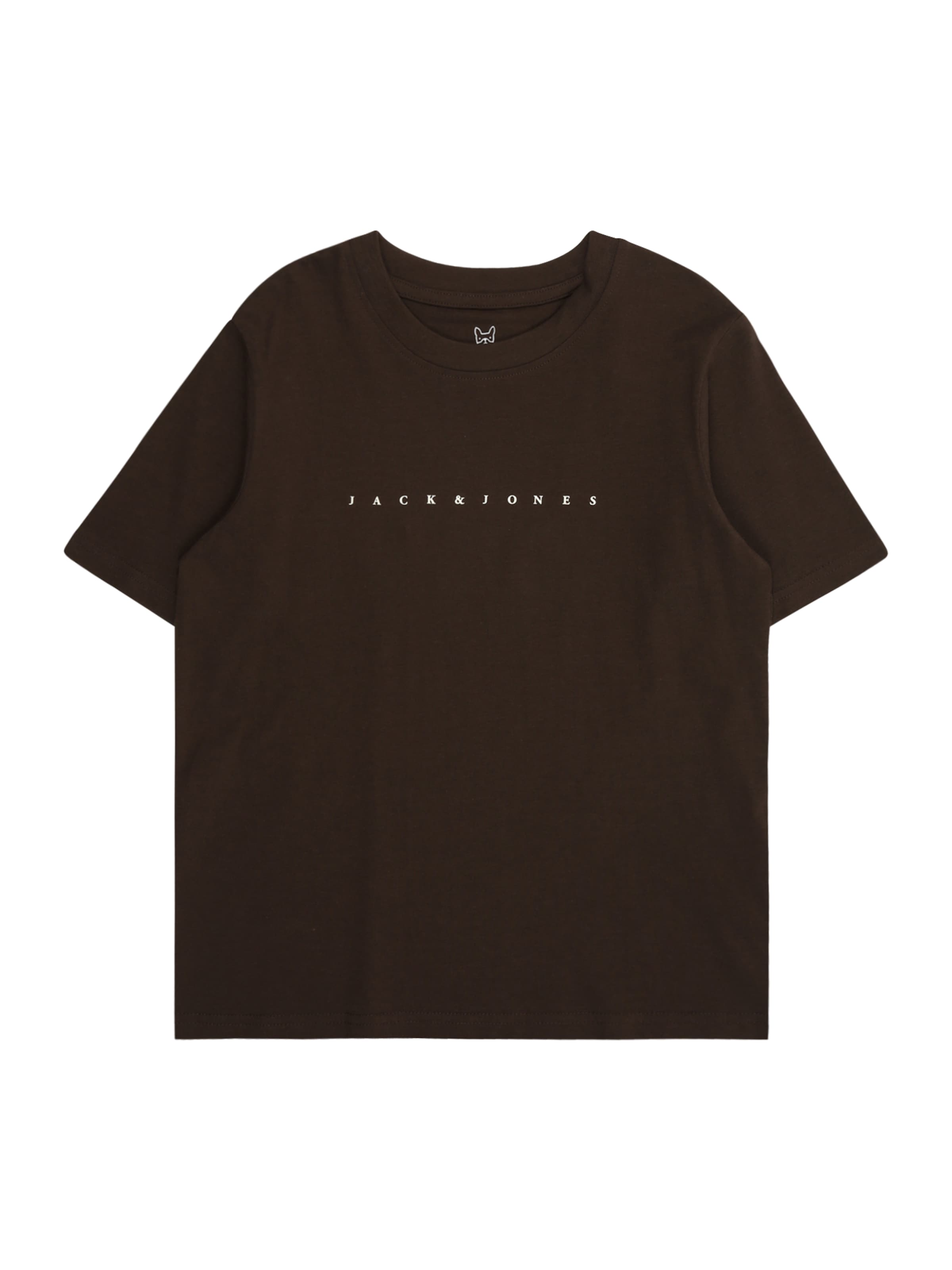 Maglietta 'JJESTAR' di Jack & Jones Junior in marrone: frontale