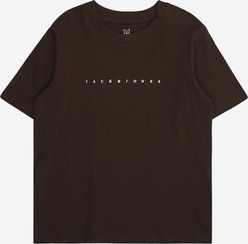 Jack & Jones Junior Tričko 'JJESTAR' - Hnedá: predná strana