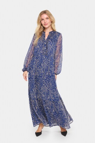 SAINT TROPEZ Dress 'Valerie' in Blue: front