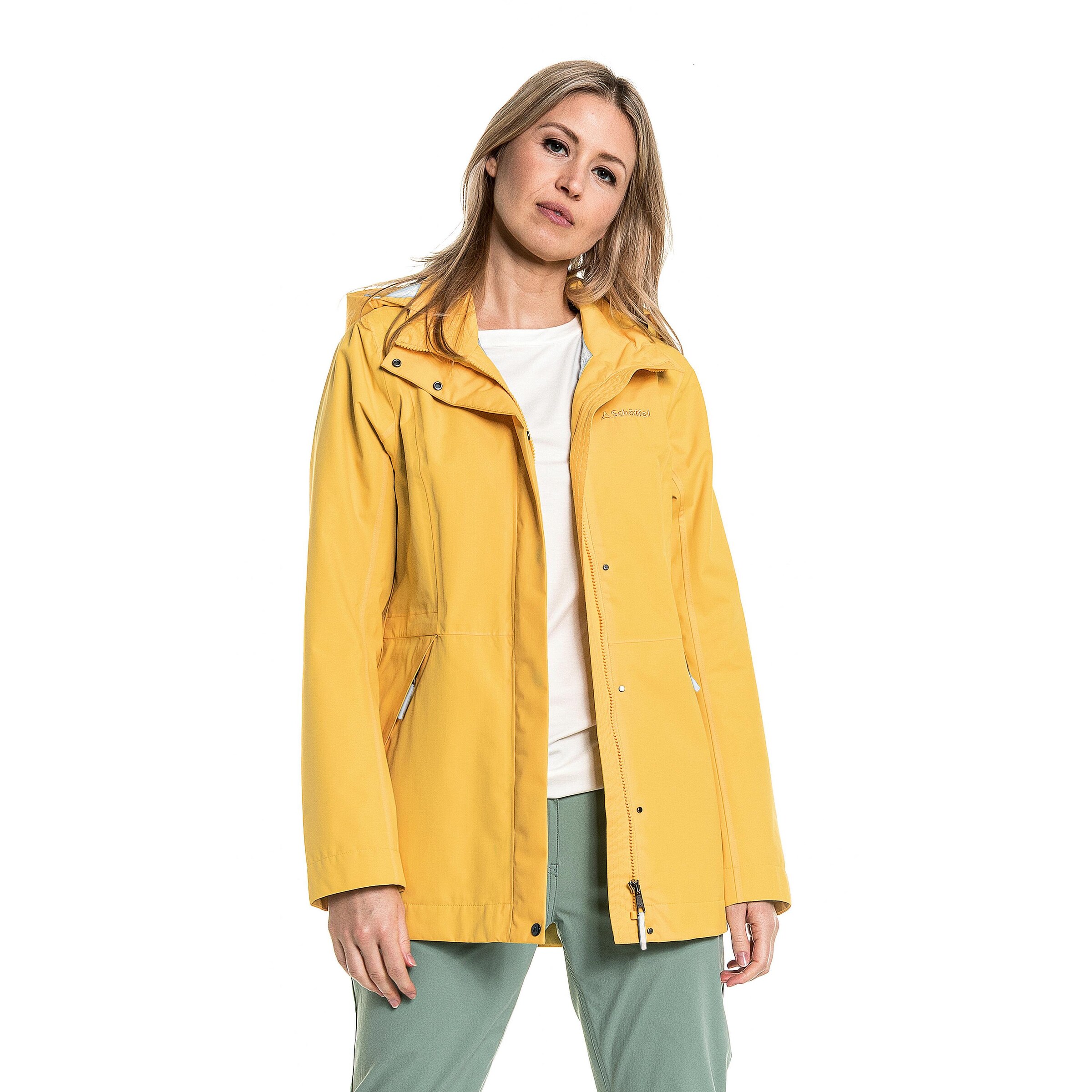 Veste outdoor 'Eastleigh' Schöffel en jaune : devant