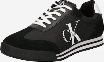 Calvin Klein Jeans Trampki niskie w kolorze czarny: przód