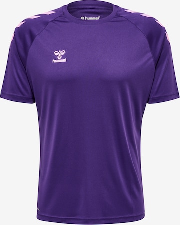 Hummel - Camisa funcionais em roxo: frente