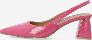 Bianco Slingpumps 'Maralyn' i pink: forside