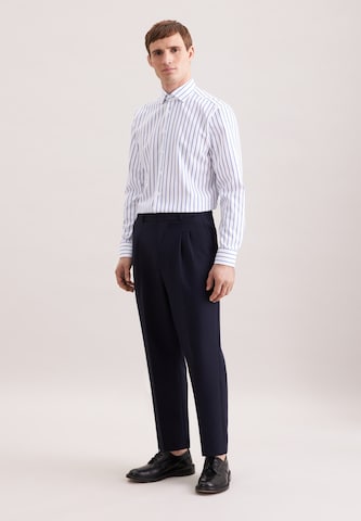 Coupe regular Chemise business SEIDENSTICKER en bleu