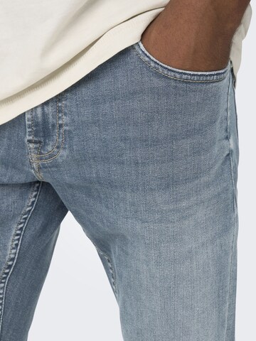 Only & Sons Slimfit Džíny 'ONSLoom' – modrá