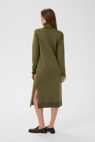SAINT TROPEZ - Vestido de malha 'Mila' em verde