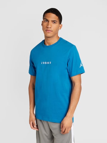 Jordan - Camisa 'Air' em azul: frente