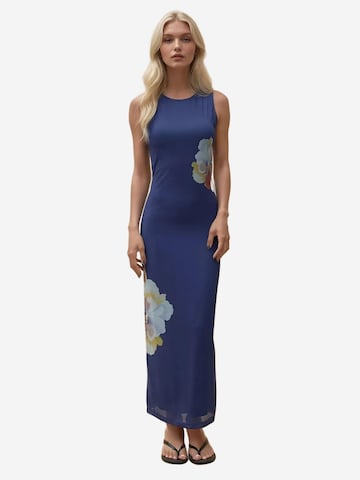 Hiccup Jurk in Blauw: voorkant