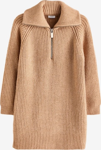 Rochie de la Next pe bej: față