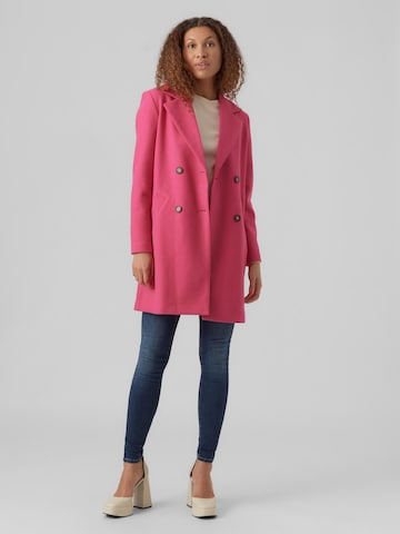 VERO MODA Between-Seasons Coat 'Vince Paris' in Pink