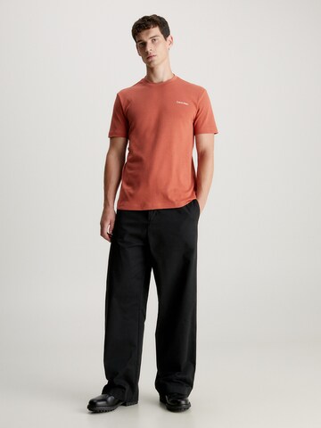 Calvin Klein T-Shirt in Orange