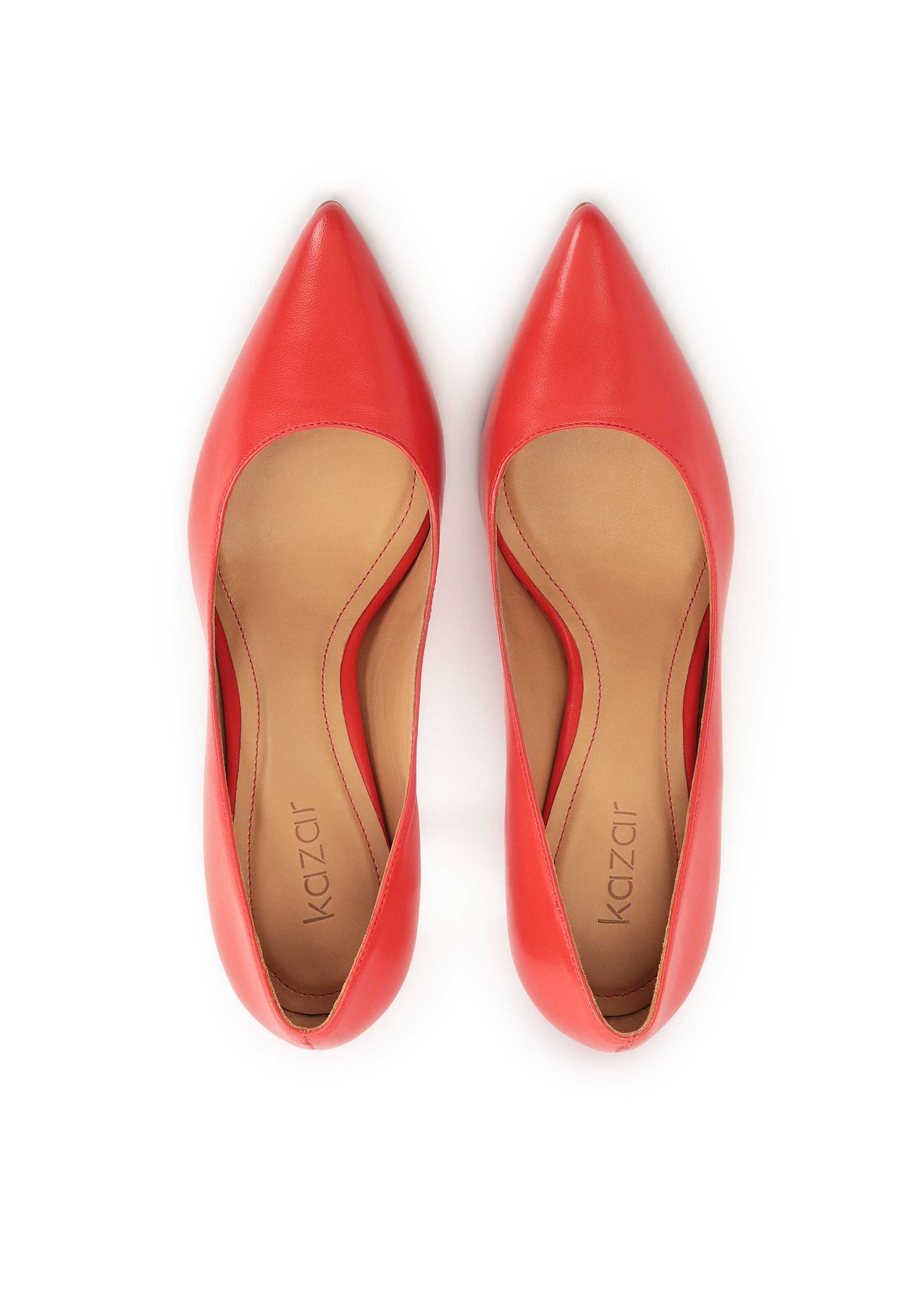 Kazar Pumps in Red