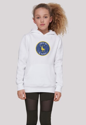 F4NT4STIC Sweatshirt 'Disney Frozen 2 Sven I Grew Up In Nature' in Wit: voorkant