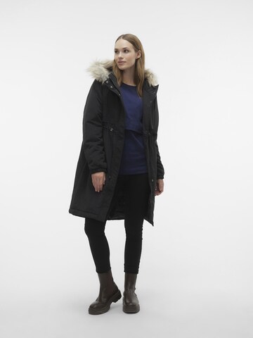 Parka d’hiver 'New Jessi' MAMALICIOUS en noir