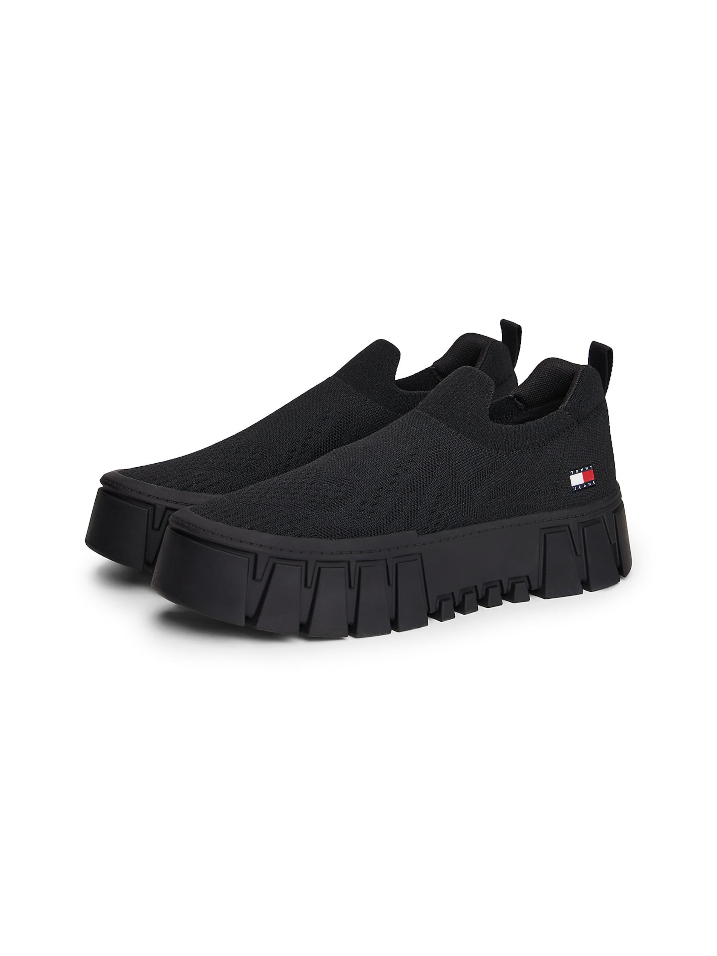 Slip on Tommy Jeans en noir