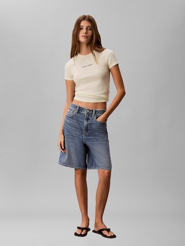 Calvin Klein Jeans Shirt in Geel