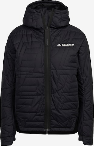 ADIDAS TERREXOutdoor jakna 'TERREX MYSHELTER' - crna boja: prednji dio