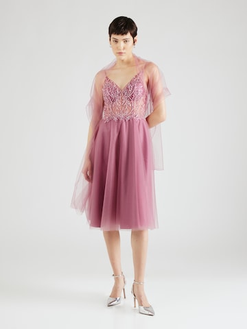 Unique Cocktail Dress in Pink