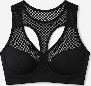Classique Soutien-gorge de sport MILENKA en noir : devant