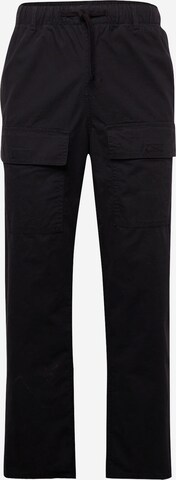 JACK & JONES Loose fit Cargo Pants 'Karl' in Black: front