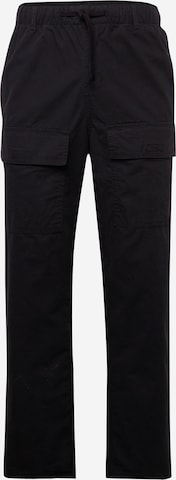 Loosefit Pantalon cargo 'Karl' JACK & JONES en noir : devant