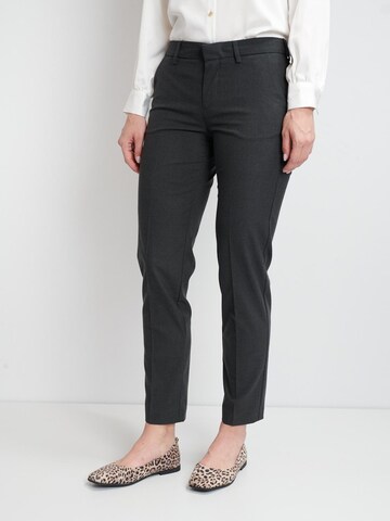 Slimfit Pantaloni per costume tradizionale 'Elena 8670' di W. Wegener in grigio: frontale
