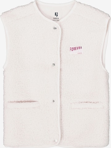 GARCIA Vest in White: front