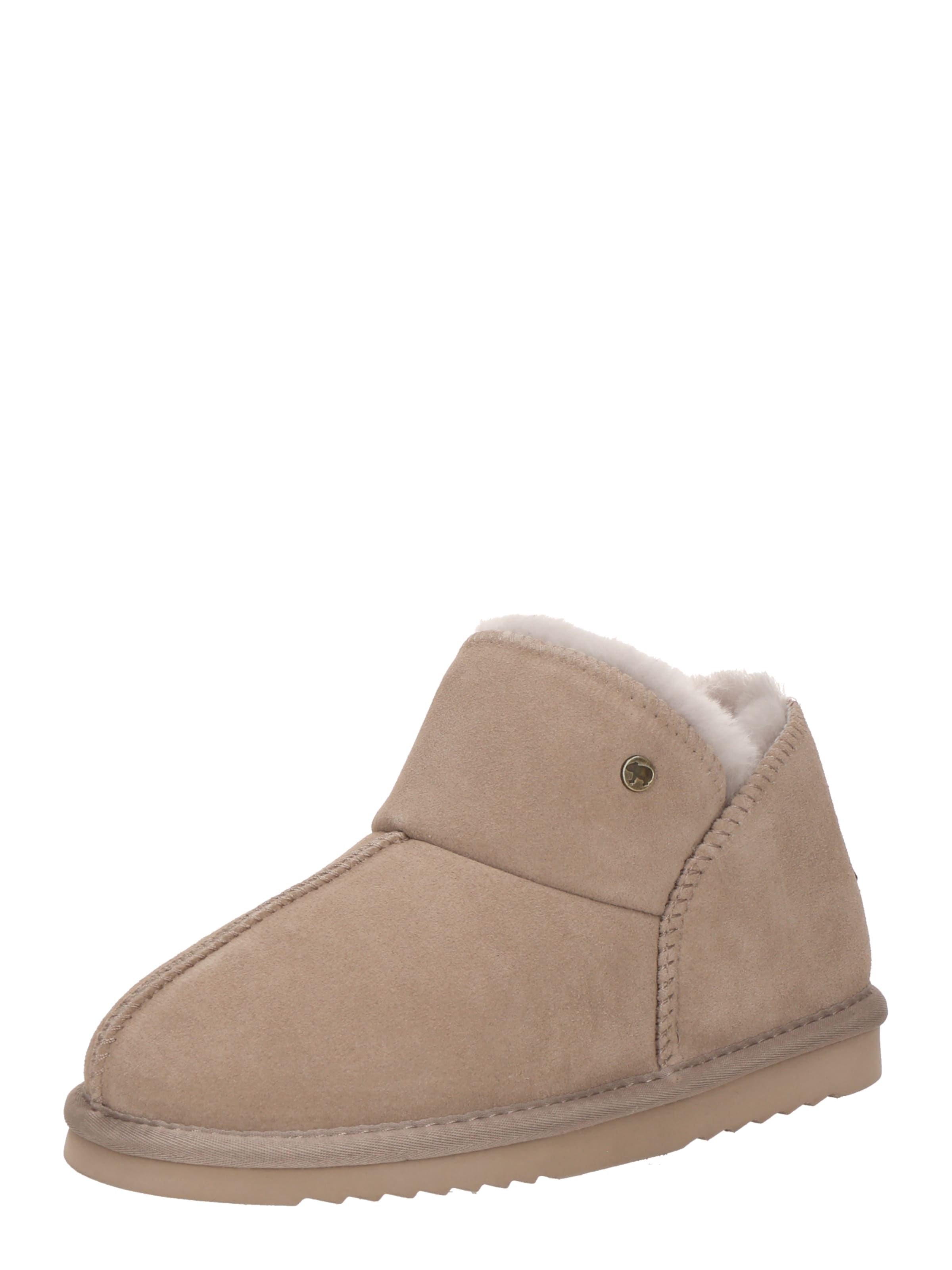 Pantoufle Warmbat en gris : devant