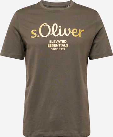 s.Oliver T-Shirt in Grün: predná strana