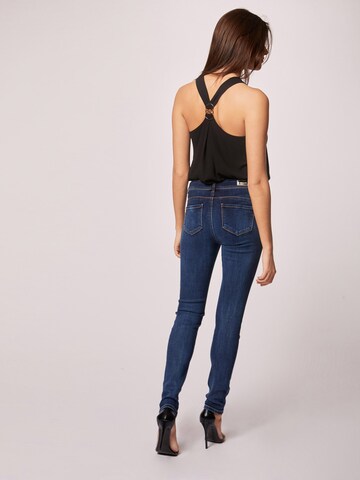 Skinny Jeans 'Pom' de la Morgan pe albastru