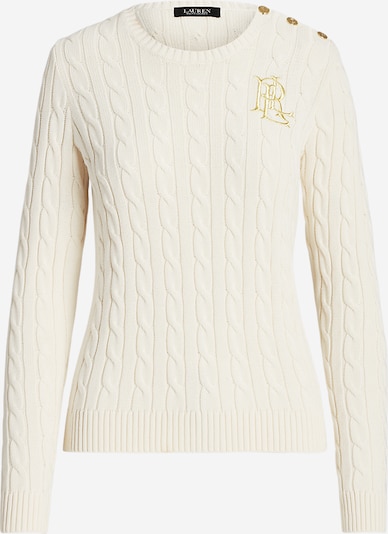 Lauren Ralph Lauren Pulover u boja pijeska / zlatna, Pregled proizvoda
