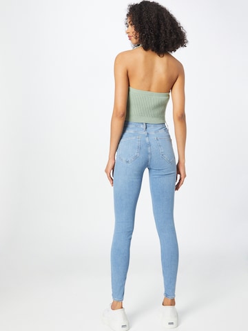 River Island Skinny Jeans 'KAIA' in Blau